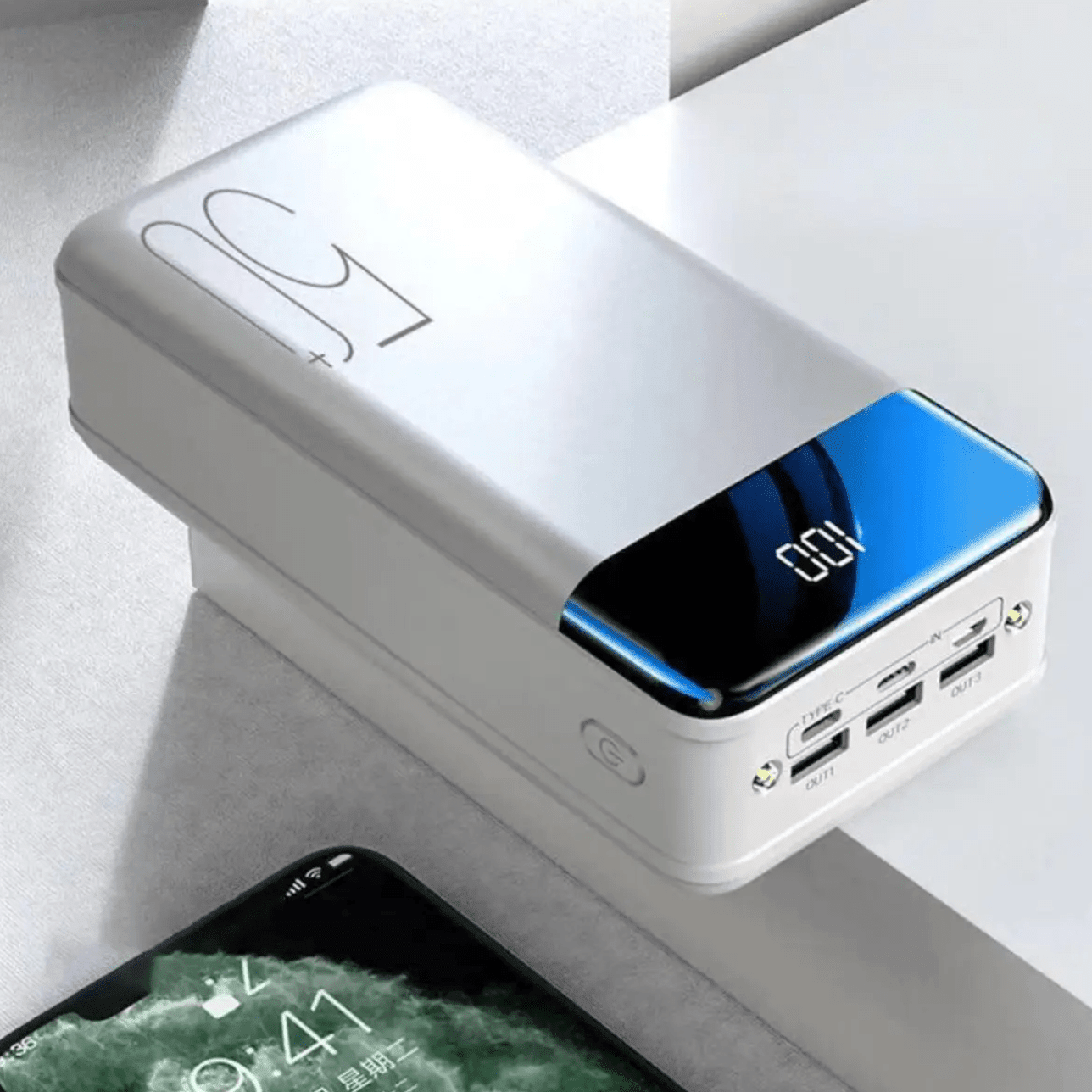 100,000mAh Power Bank — Fast Charging & Portable 8