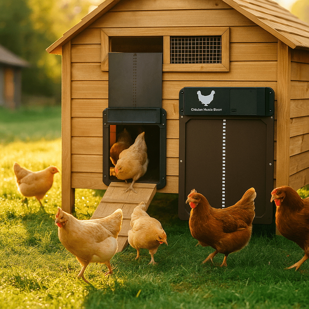 Automatic Chicken Coop Door — Light Sensor & Weatherproof 9