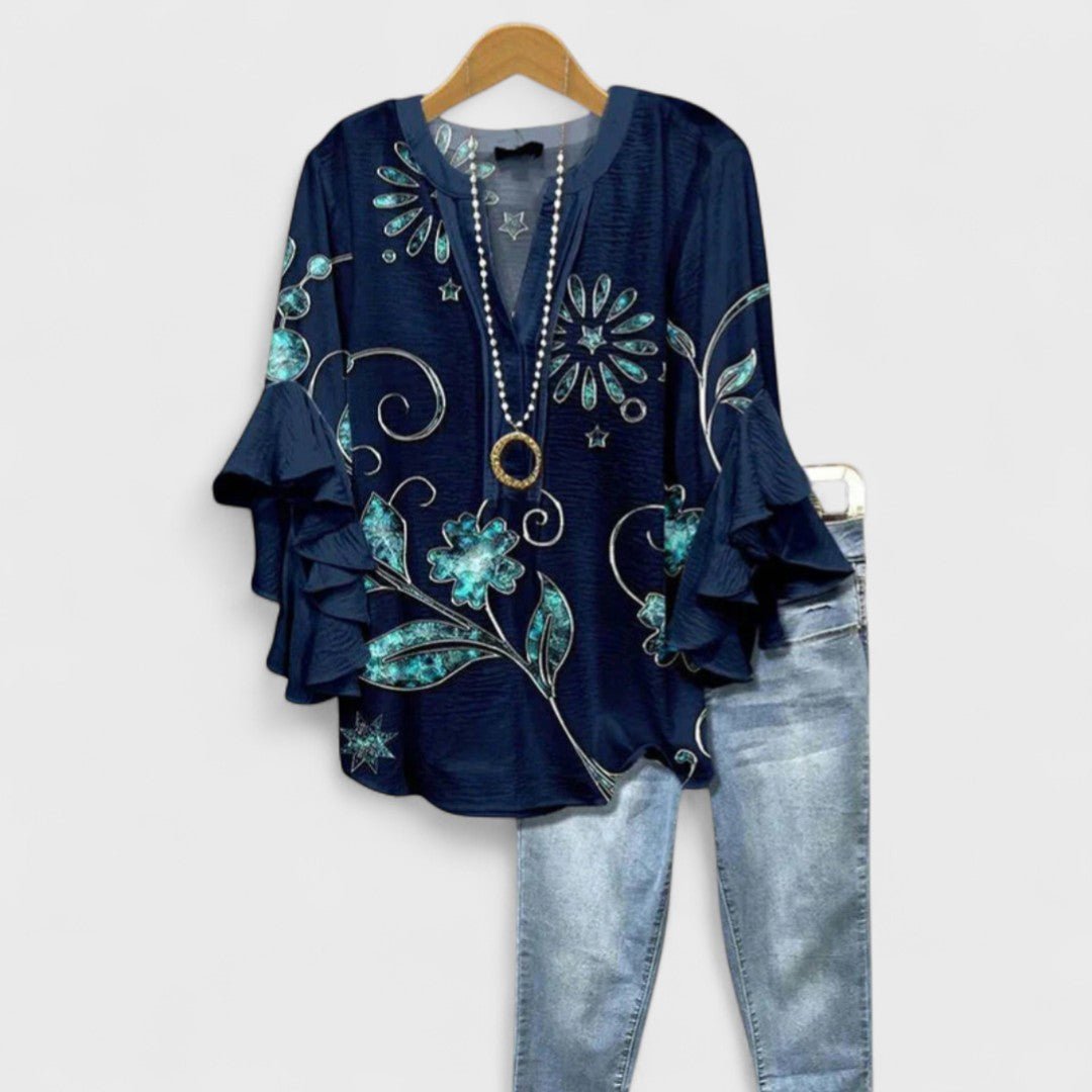 Breathable Daytime Blouse for Effortless Style 10