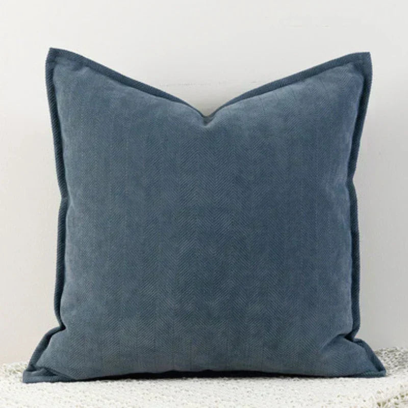 Chenille Cushion Cover — Soft, Machine Washable Decor 20