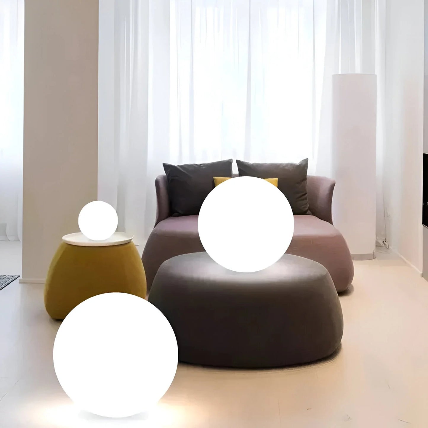 Rechargeable LED Globe Lamp — Color-Changing Glow 8