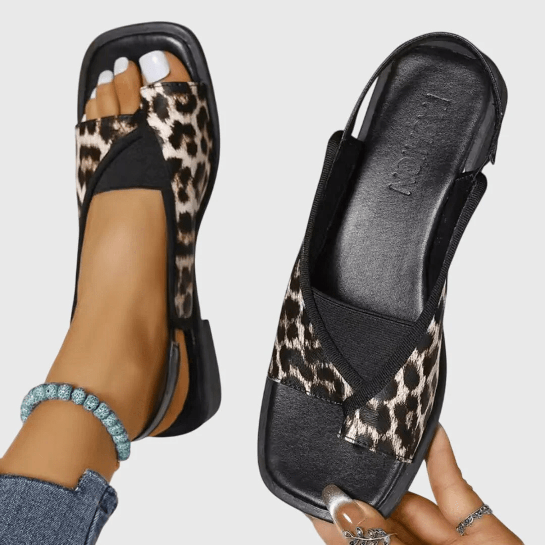 Square-Toe Orthopedic Sandals — Flat Summer Slip-Ons 4