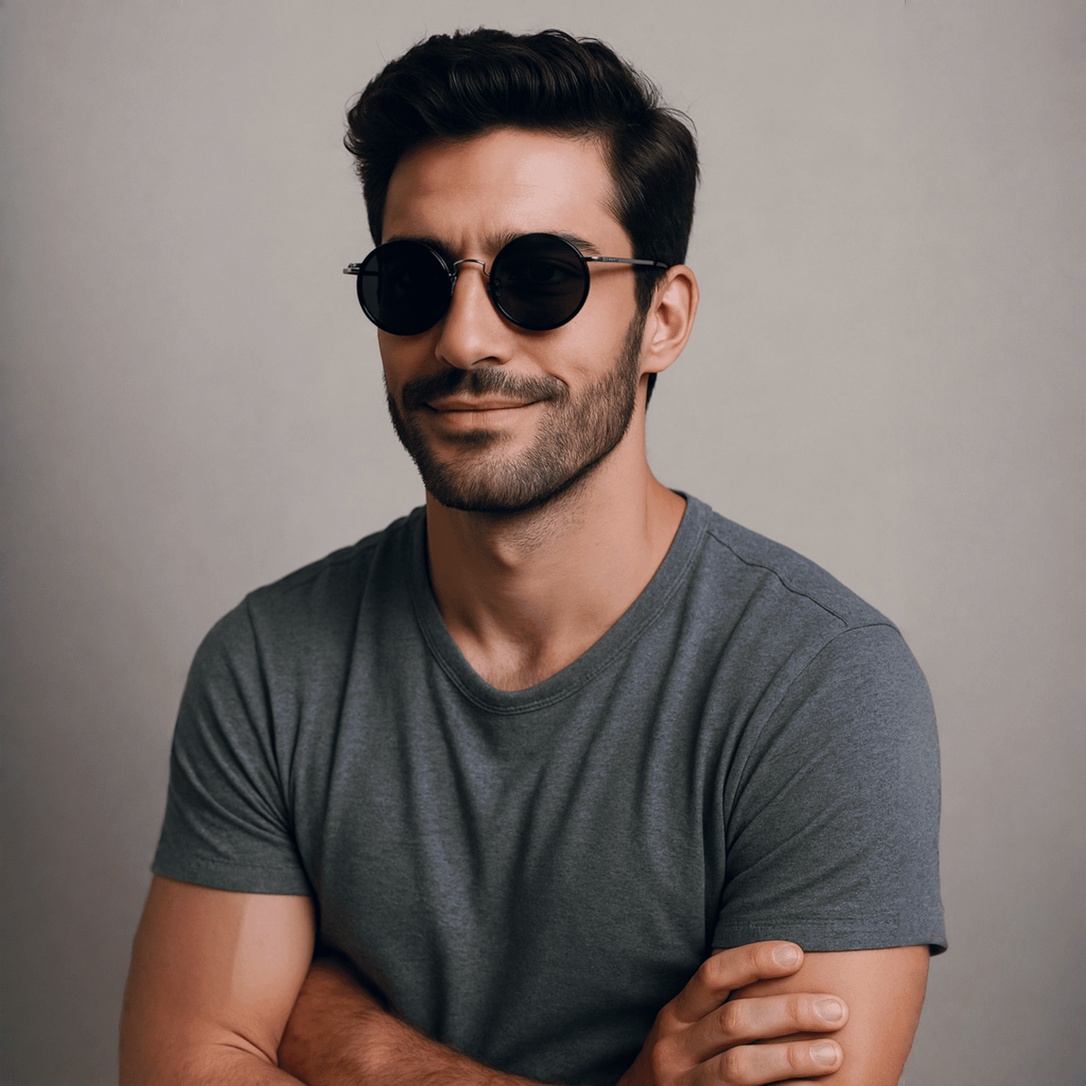 Polarized Metal-Frame Sunglasses — UV400 Glare Control