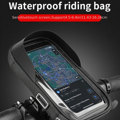 Waterproof Bike & Motorcycle Phone Holder — 360 Rotation