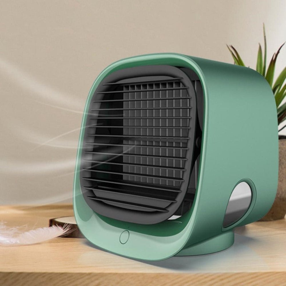 2-in-1 Air Cooler & Humidifier — Compact USB Fan 1