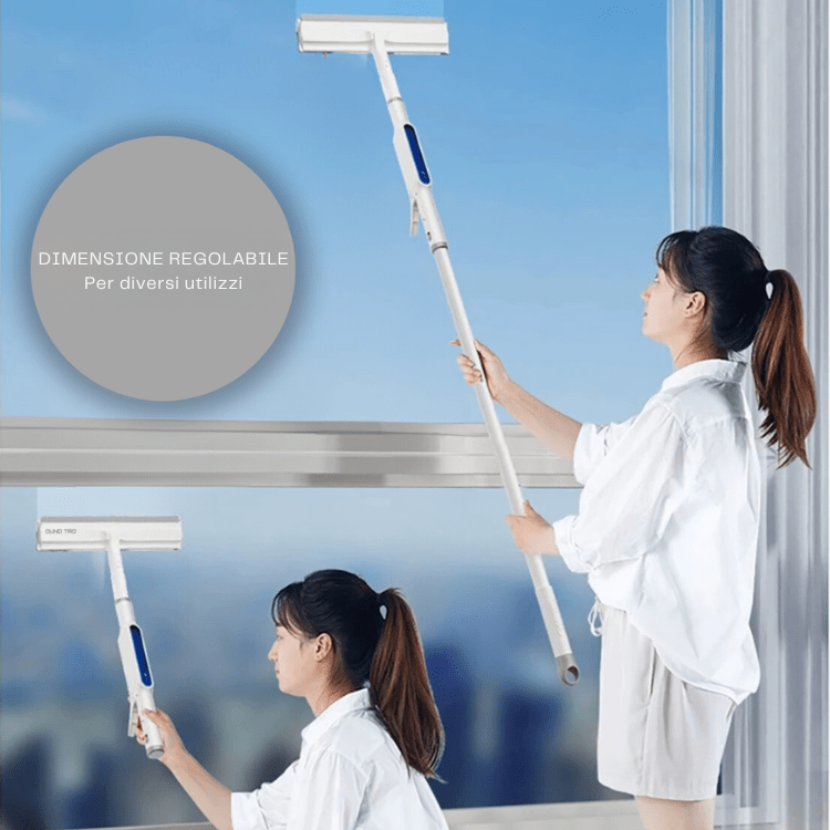 3-in-1 Window Cleaner — Telescopic Spray Squeegee 3