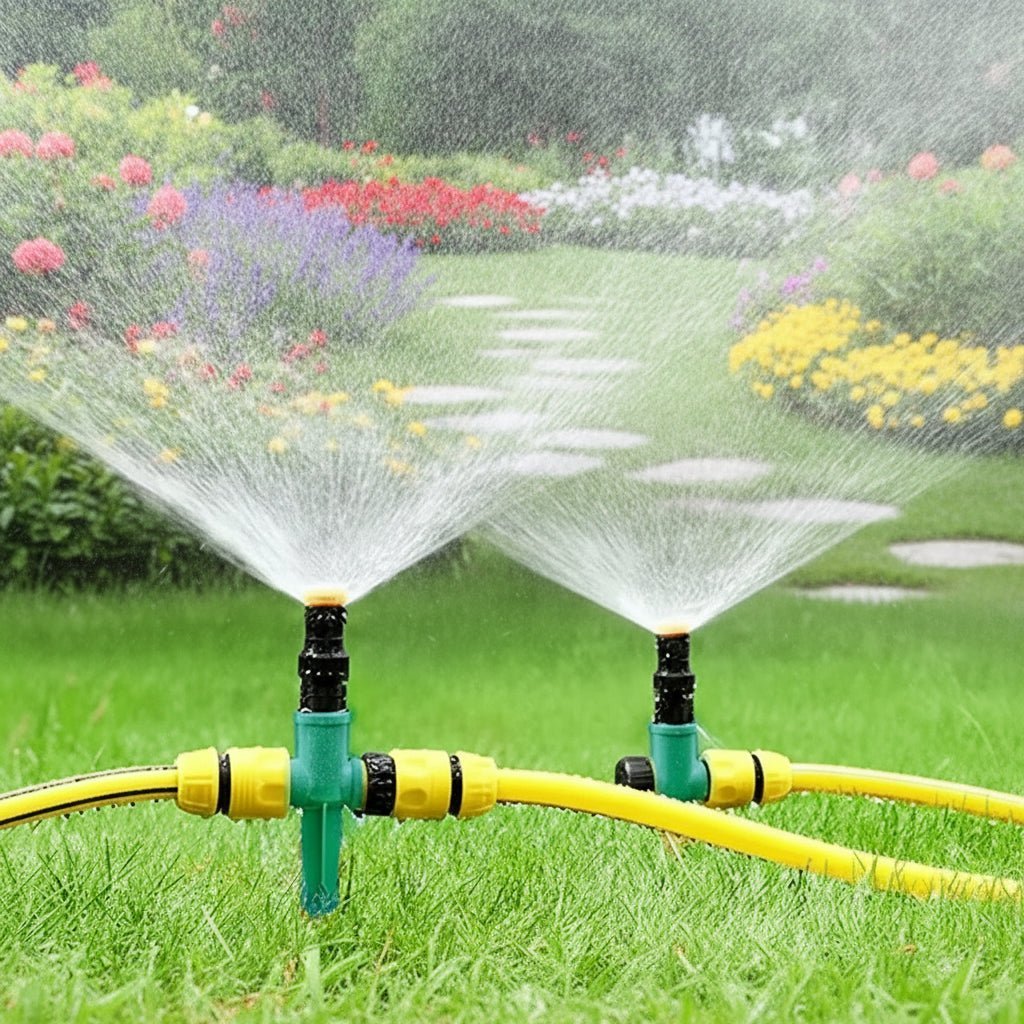 360° Rotating Sprinkler — Even Garden Watering 1