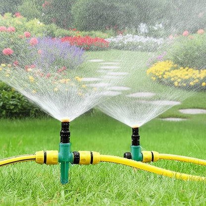 360° Rotating Sprinkler — Even Garden Watering 1