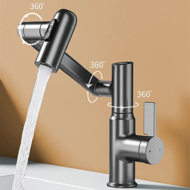 360° Smart Kitchen Faucet with LED Temperature Display 5