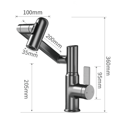 360° Smart Kitchen Faucet with LED Temperature Display 9