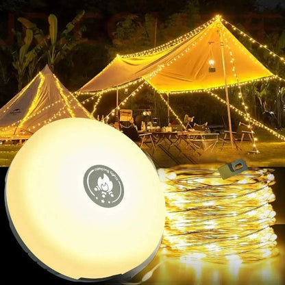 4-in-1 LED Lantern — Torch, RGB Light & Power Bank 1