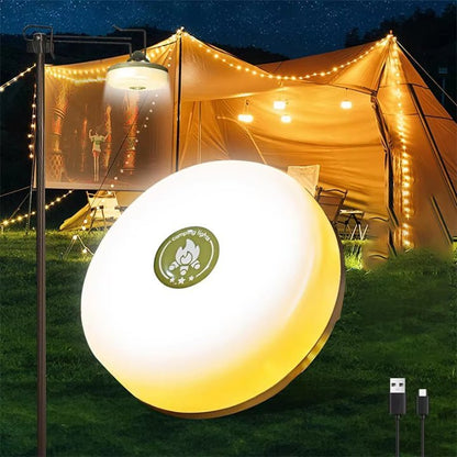 4-in-1 LED Lantern — Torch, RGB Light & Power Bank 4
