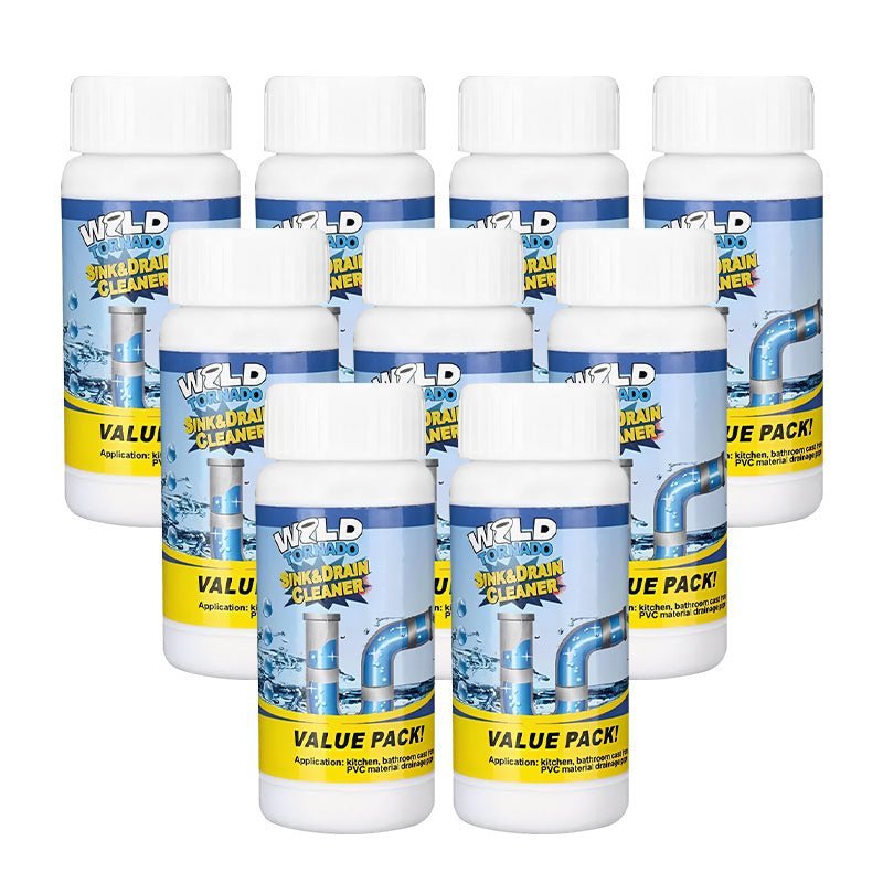 Drain Cleaner Powder — Unclog Pipes and Stop Odors