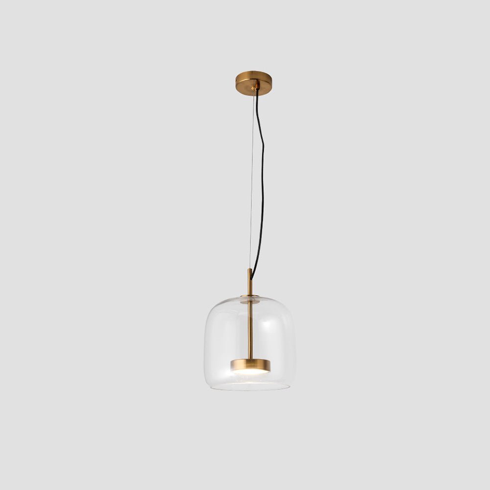 Glass Pendant Lamp — Modern Minimalist Design