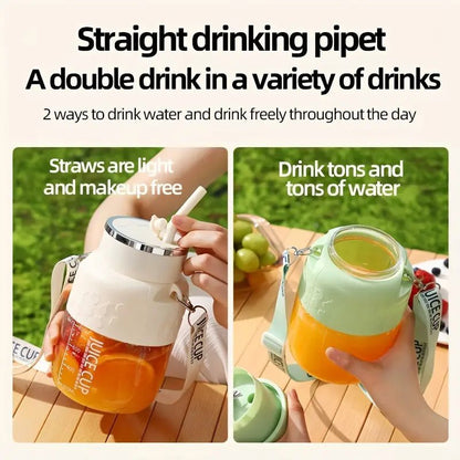 Portable Blender with 10 Blades & Powerful Motor