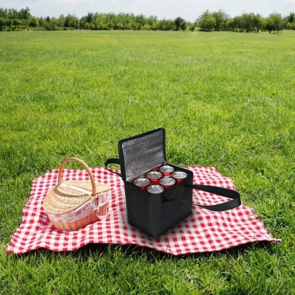 Insulated Cooler Bag — Portable for Picnics & Camping