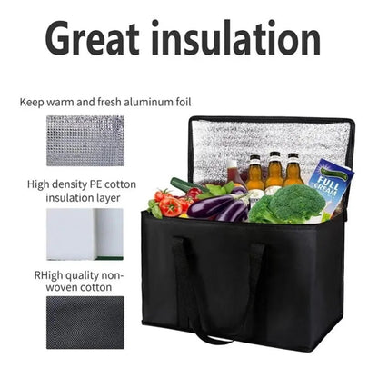 Insulated Cooler Bag — Portable for Picnics & Camping