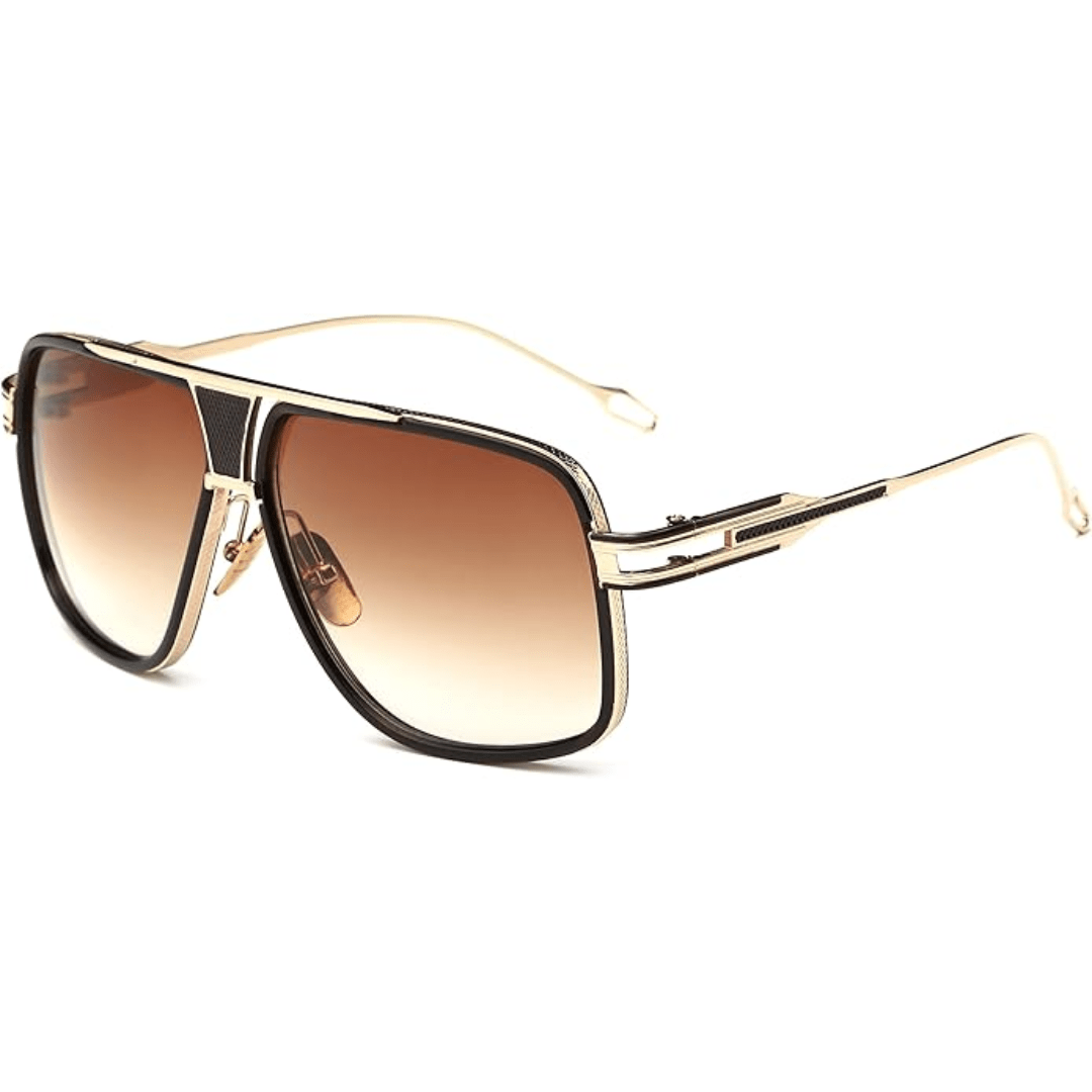 Men's Aviator Sunglasses — Lightweight Alloy UV400