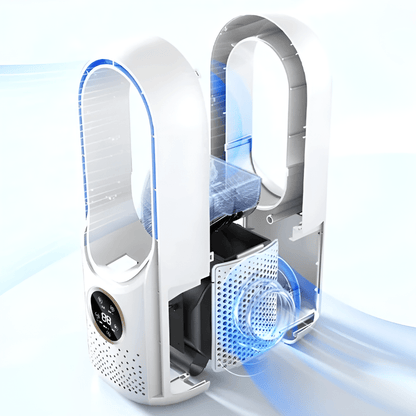 Portable Bladeless Air Conditioner — Quiet Cooling