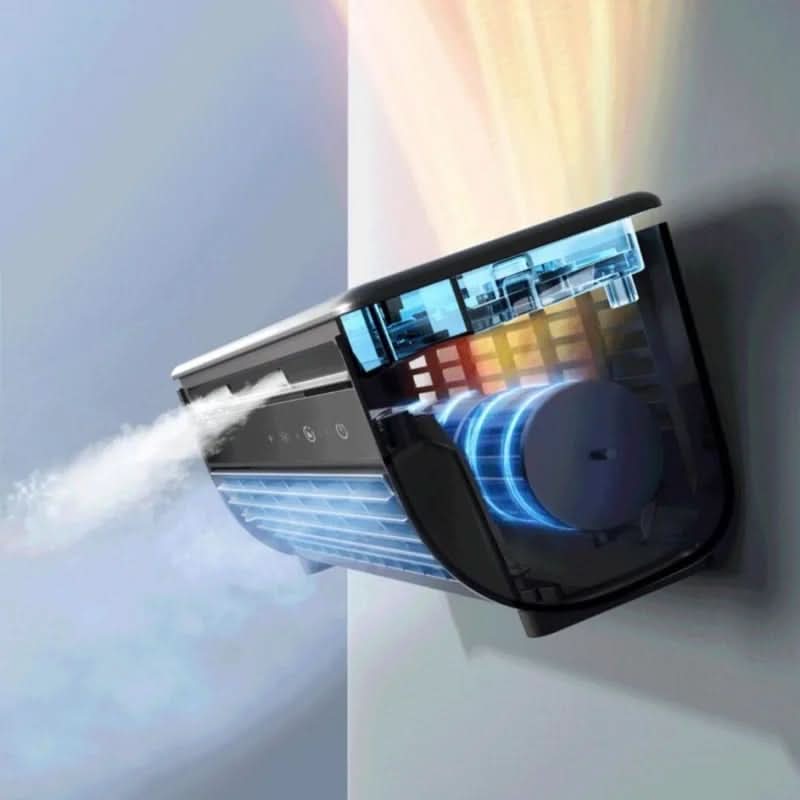 Portable Bladeless Cooling Fan — Rechargeable & Cordless