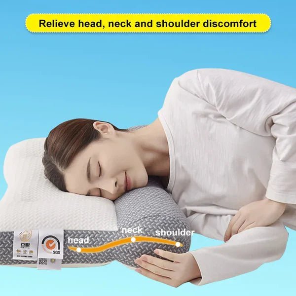 Ergonomic Memory Foam Cervical Pillow for Better Sleep