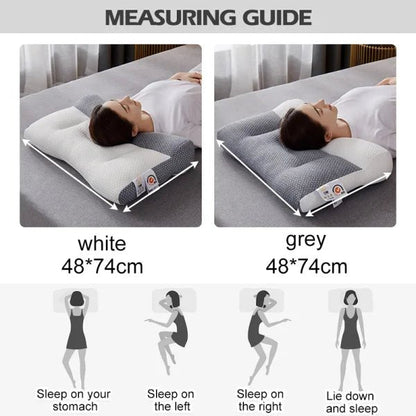 Ergonomic Memory Foam Cervical Pillow for Better Sleep