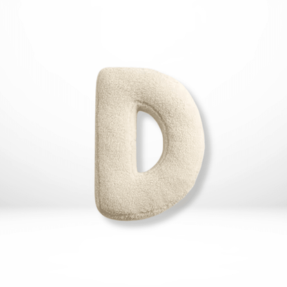Personalized Velvet Alphabet Pillow for Sofa & Bed