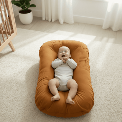 Soft Breathable Baby Pillow for Flat-Head Support