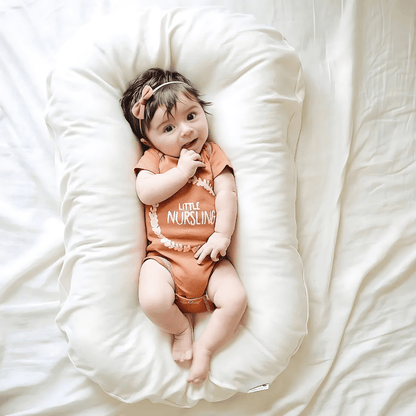 Soft Breathable Baby Pillow for Flat-Head Support