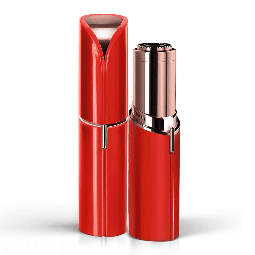 Painless Electric Facial Hair Remover — Compact & Precise