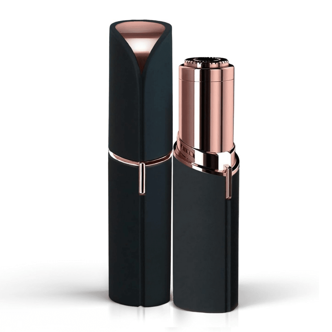 Painless Electric Facial Hair Remover — Compact & Precise