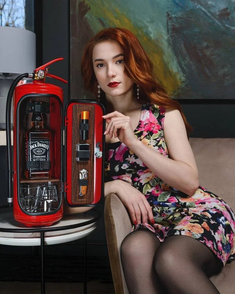 Hidden Metal Bar — Stylish Concealed Drink Holder