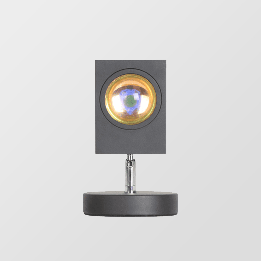 Retro Sunset LED Table Lamp — Warm USB Mood Light