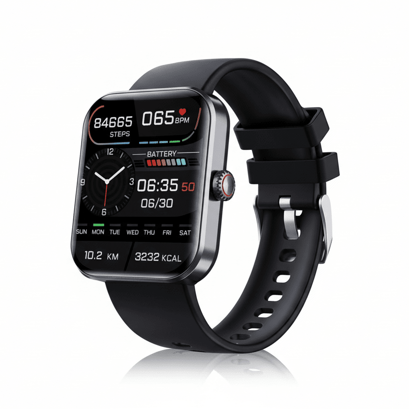 Smart Health Watch — Glucose & Wellness Monitoring