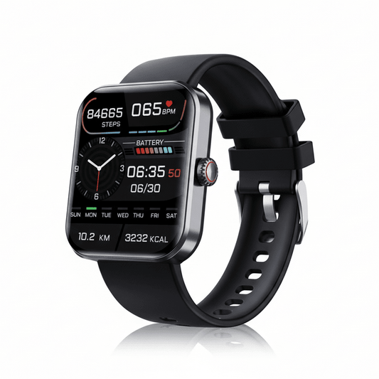 Smart Health Watch — Glucose & Wellness Monitoring