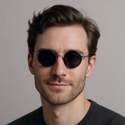 Metal Frame Sunglasses — UV400 Polarized