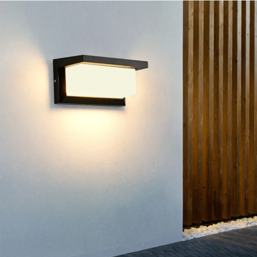 LED Outdoor Wall Lamp — Motion Sensor