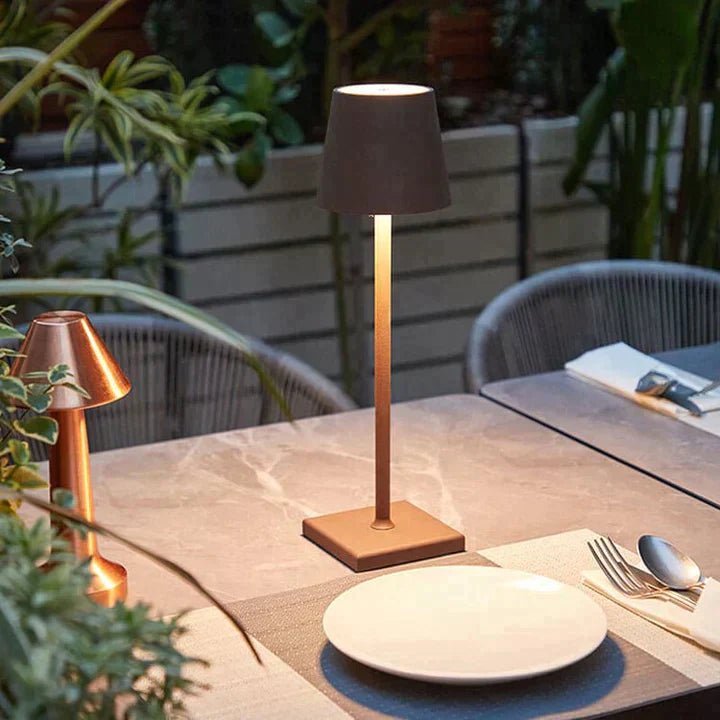 Rechargeable LED Table Lamp — Modern Touch Control