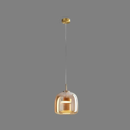 Glass Pendant Lamp — Modern Minimalist Design
