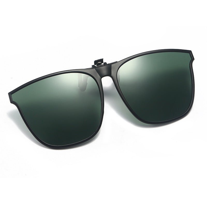 Clip-On Polarized Sunglasses UV400 — Foldable Design