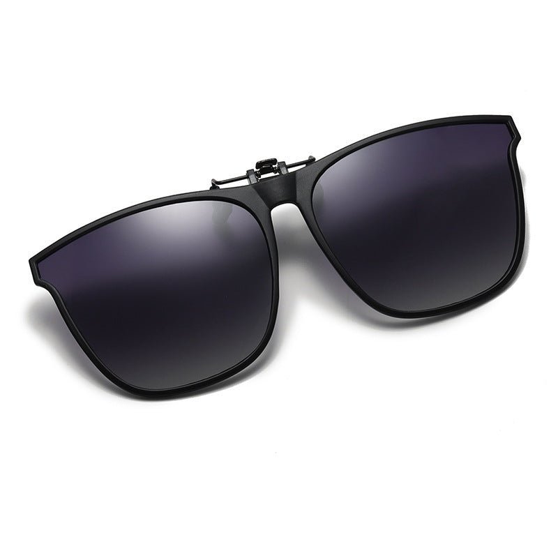 Clip-On Polarized Sunglasses UV400 — Foldable Design