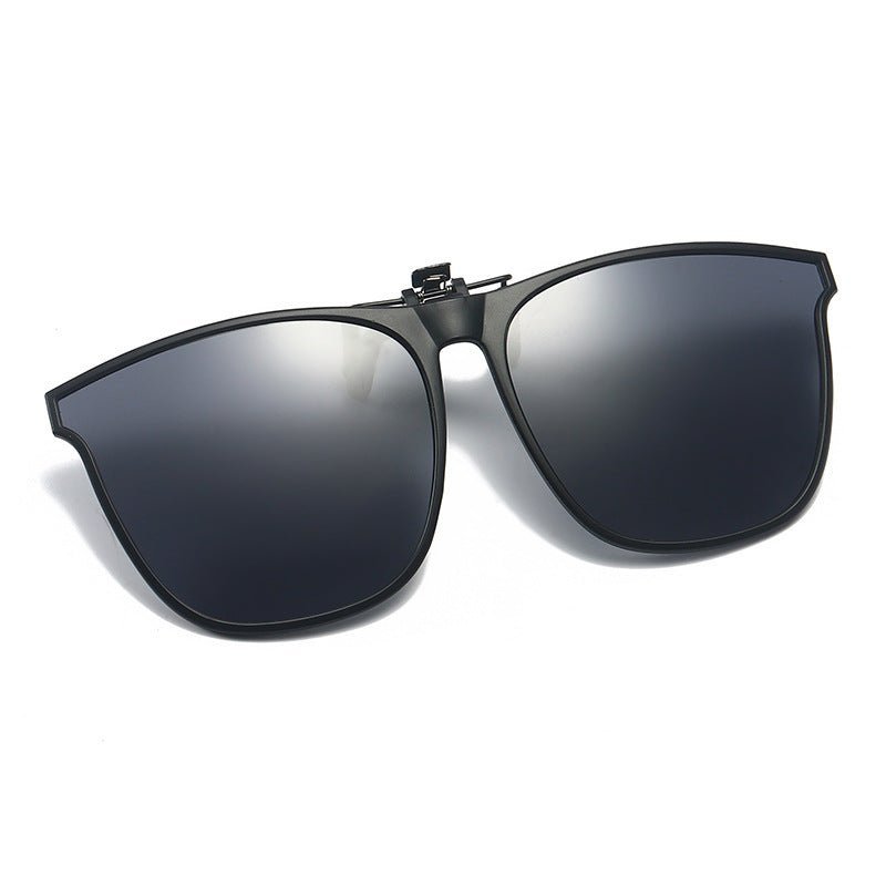 Clip-On Polarized Sunglasses UV400 — Foldable Design