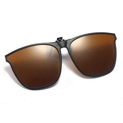 Clip-On Polarized Sunglasses UV400 — Foldable Design