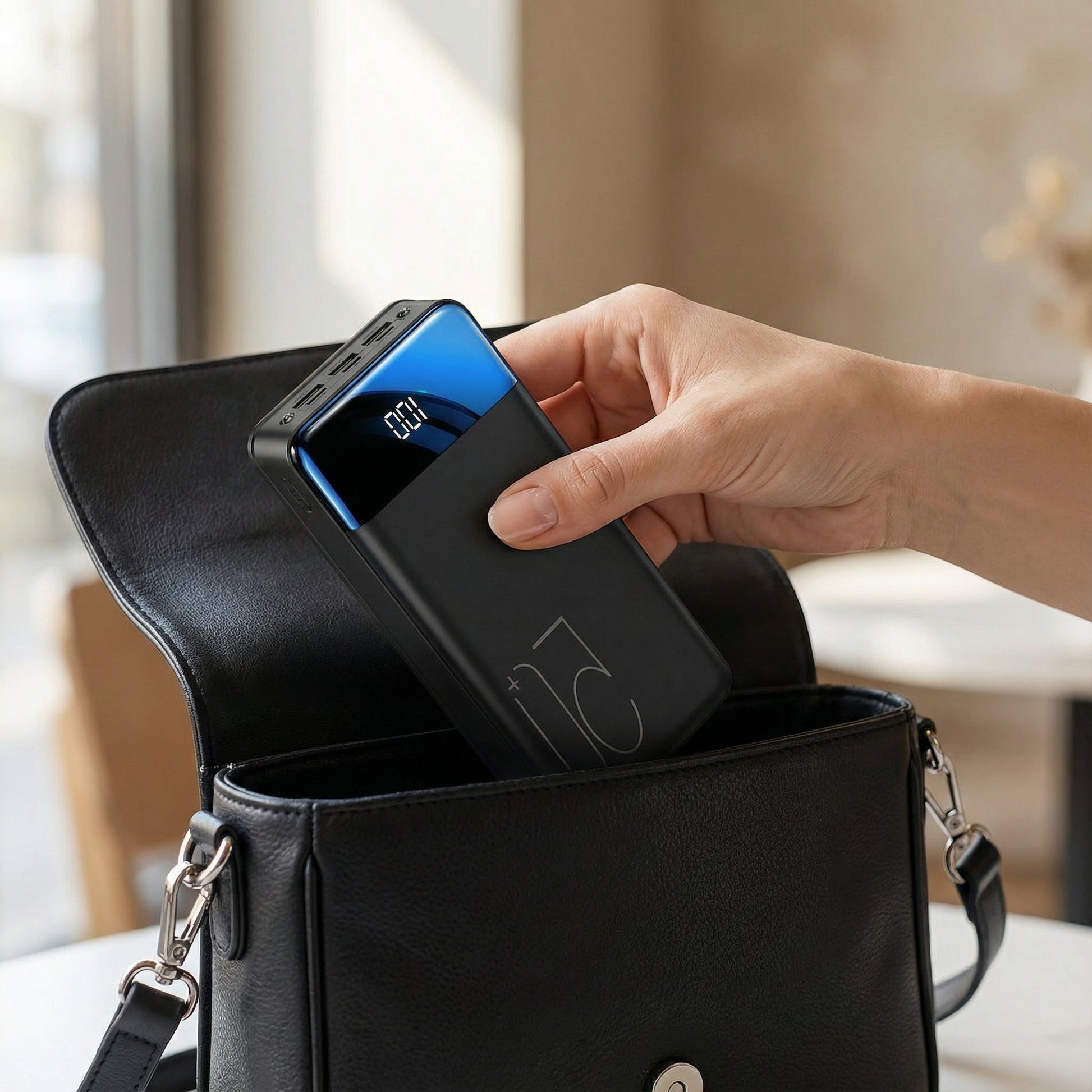 100,000 mAh Power Bank — Fast Charge LED Display