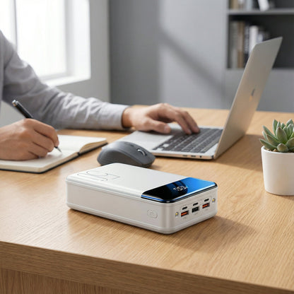 100,000 mAh Power Bank — Fast Charge LED Display