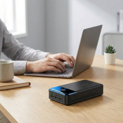 100,000 mAh Power Bank — Fast Charge LED Display