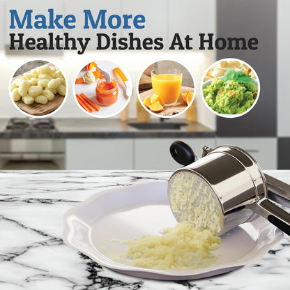 Stainless Steel Potato Masher — Sturdy Tool for Creamy Mash