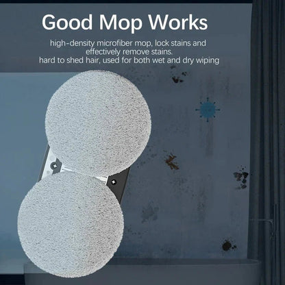 Robot Window Cleaner — 5600Pa Suction & Remote