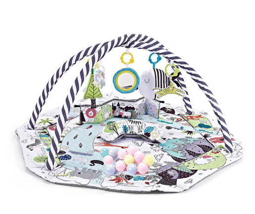 8-in-1 Baby Play Mat With Sensory Toys