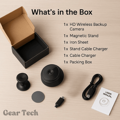 Wireless HD Backup Camera — Night Vision